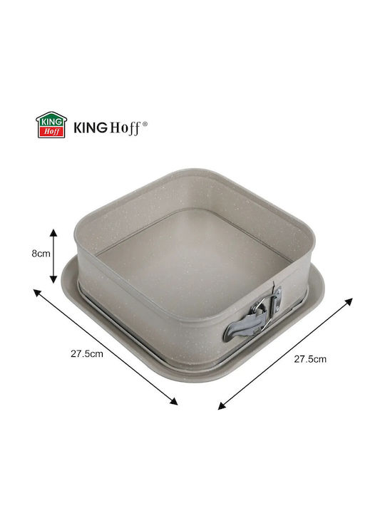 KING Hoff Форма за сладкарство 27.5x27.5x8бр 1бр