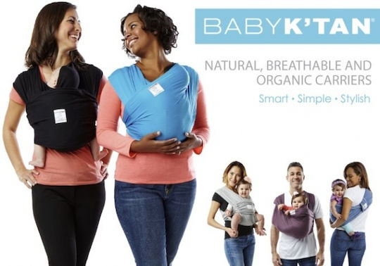 Baby K'tan Μάρσιπος Wrap Original Μαύρο με Μέγιστο Βάρος 16kg