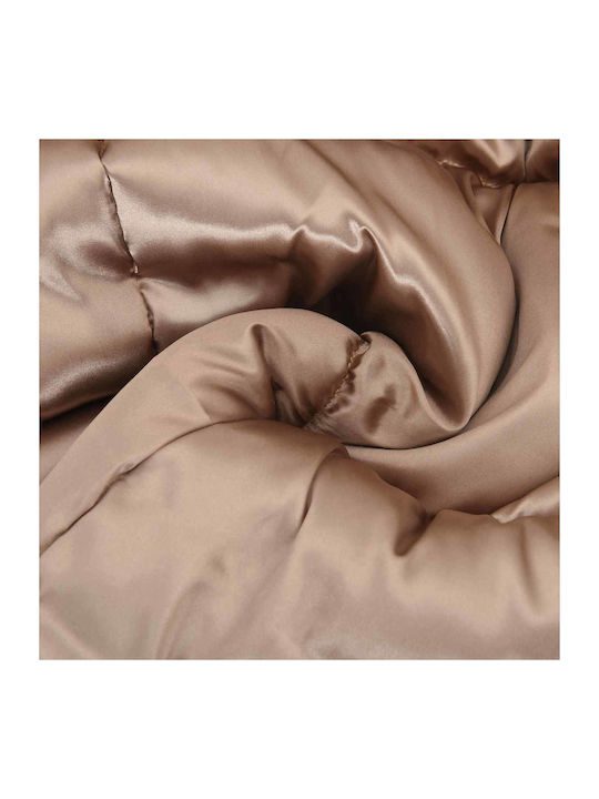vidaXL Плик за Завивка Кинг Сайз 220x260 Gold