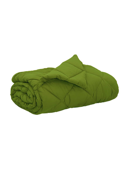 vidaXL Duvet Cover Queen 220x240 Green