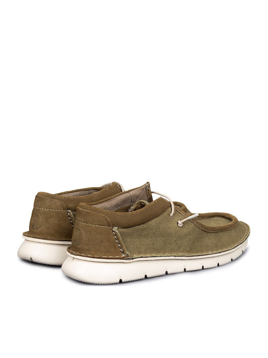 Colehill Easy Men's Boat Shoes Olive
