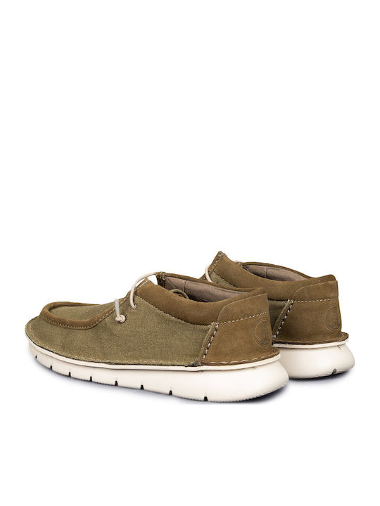 Colehill Easy Men's Boat Shoes Olive