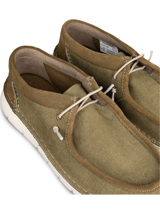 Colehill Easy Men's Boat Shoes Olive
