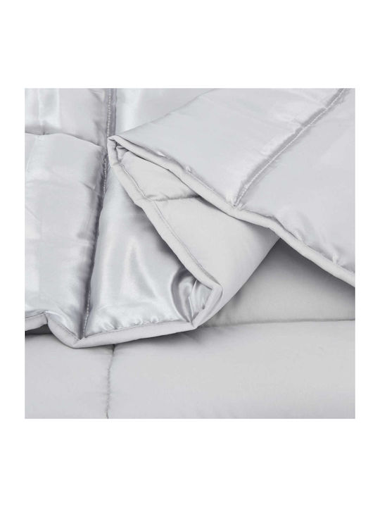 vidaXL Husă de Pilotă Dublă 200x240 Silver