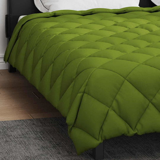 vidaXL Bettbezug Doppelbett 200x200 Green