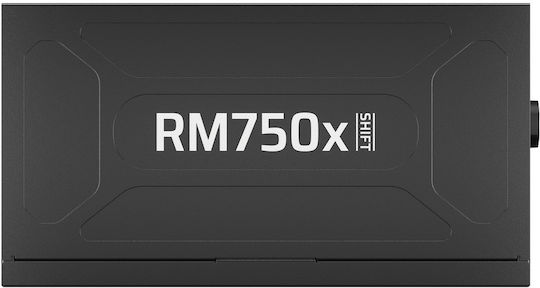 Corsair RM750X Shift (2025) 750W Μαύρο Τροφοδοτικό Υπολογιστή Full Modular Cybenetics Gold