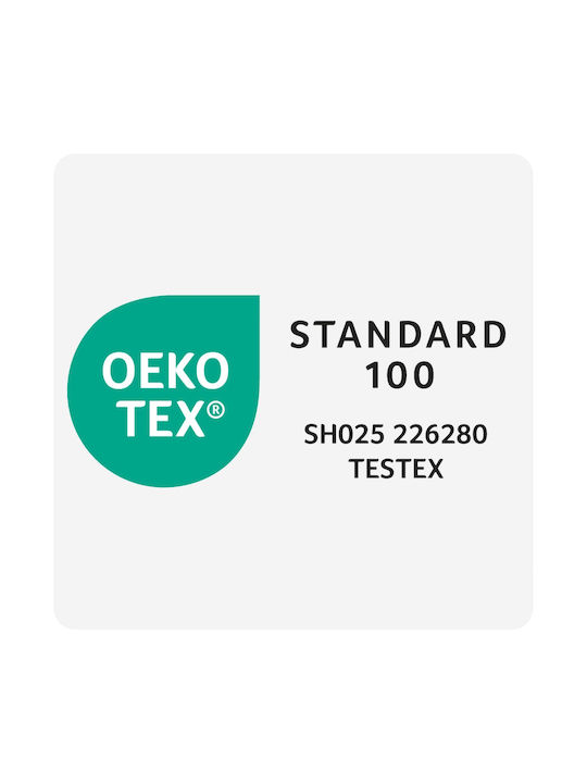 vidaXL Παπλωματοθήκη Υπέρδιπλη 220x155 Πράσινο, Ανθρακί