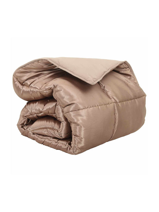 vidaXL Duvet Cover Double 200x155 Gold