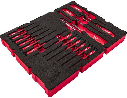 Milwaukee Tool Tray with 17 Tools
