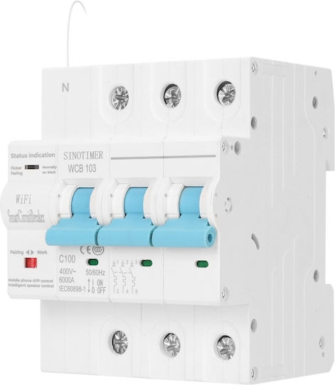 Sinotimer Buton de comutare WiFi 400V 100A
