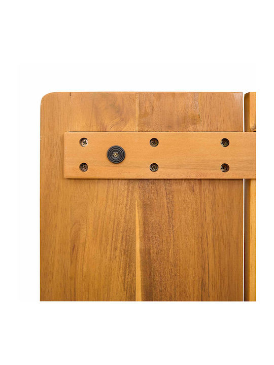 vidaXL Bath Mat Wooden 42025262 Coffee 59x40cm