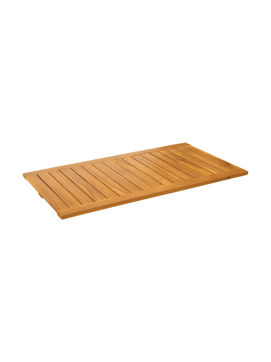 vidaXL Bath Mat Wooden 42025269 Coffee 100x55cm