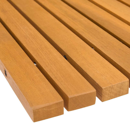 vidaXL Covoraș de Baie din Lemn 42025251 Maro 60x40cm