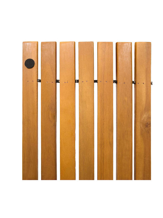 vidaXL Bath Mat Wooden 42025251 Coffee 60x40cm