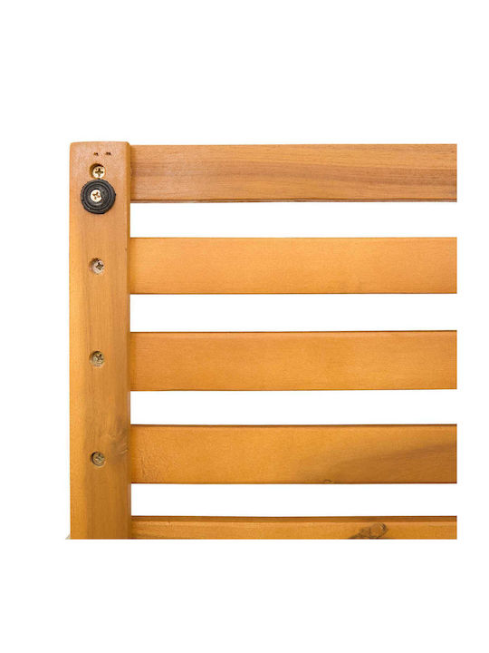 vidaXL Non-Slip Bath Mat Wooden 42025260 Coffee 100x53cm