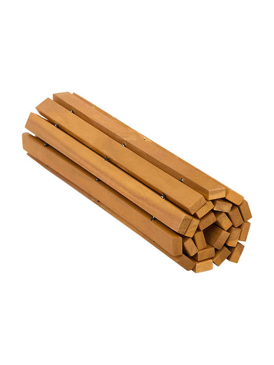 vidaXL Bath Mat Wooden 42025251 Coffee 60x40cm