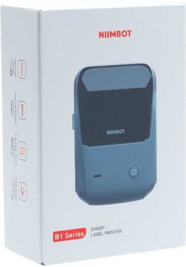 B1 Etichetator Electronic Portabil Cu Bluetooth Alb