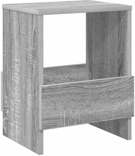 Regal für Zeitschriften Graues Sonom 35 x 30 x 45 cm