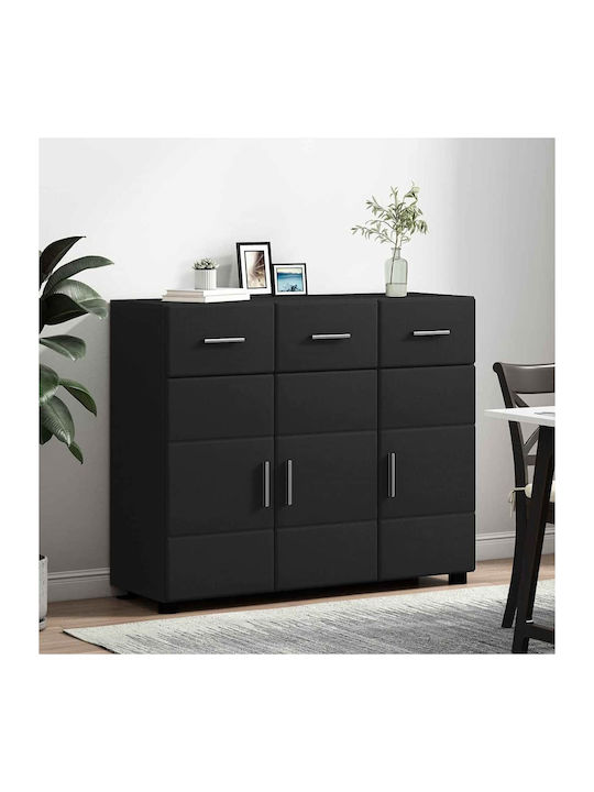 Bufet Negru 88.5x30.5x73cm