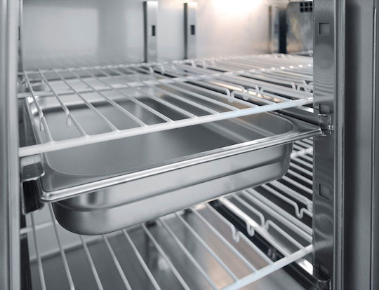 Bambas Frost PGK 139 S Commercial Freezer Bench 344lt 350W Inox with 4 Doors P139 x W70 x H85cm