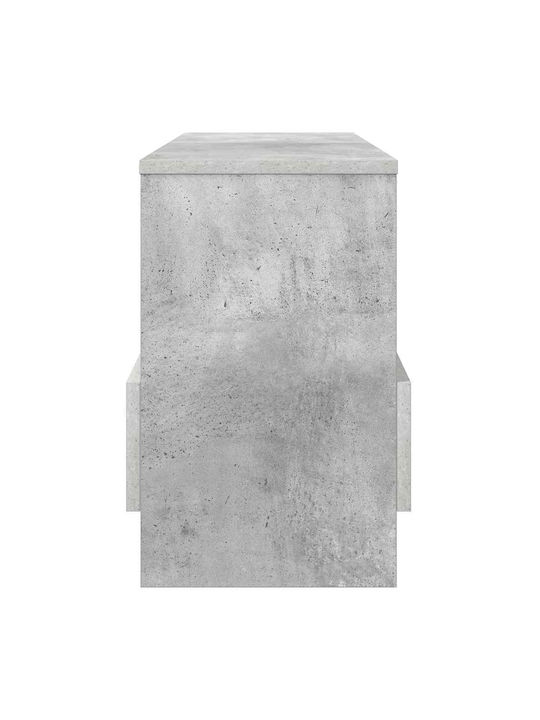 Μπουφές Ξύλινος Γκρι 68.5x30x45cm