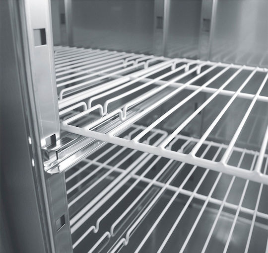 Bambas Frost PGK 139 S Commercial Freezer Bench 344lt 350W Inox with 4 Doors P139 x W70 x H85cm