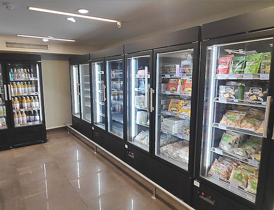 Bambas Frost Gewerblicher Kühlschrank-Gefrierschrank B70xT72xH200cm UPF 70 BL