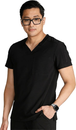 Cherokee Men's Black Medical Blouse