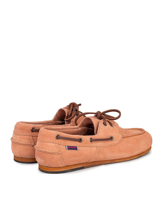 Γυναικεία Boat Shoes σε Ροζ Χρώμα