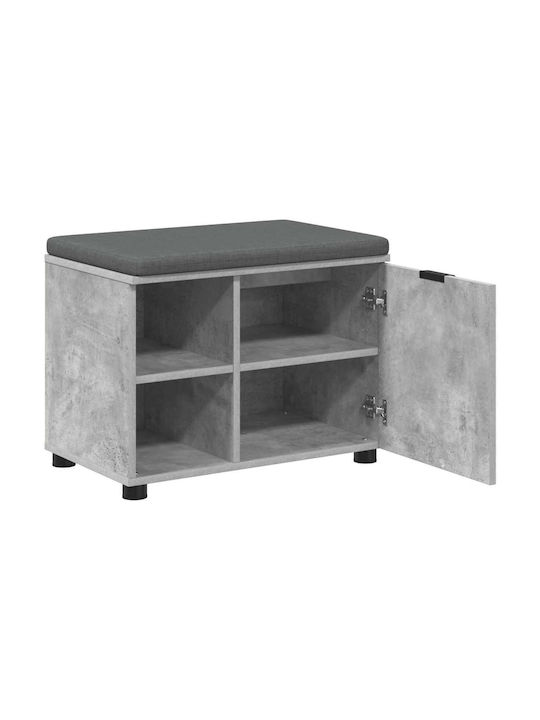 Eingangsmöbel mit Bank Gray 60x38x46cm