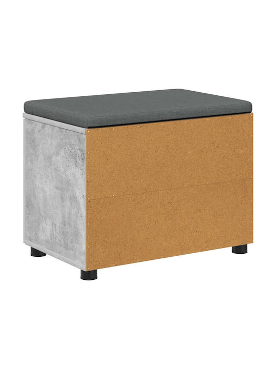 Eingangsmöbel mit Bank Gray 60x38x46cm
