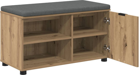 Eingangsmöbel mit Bank Artisan Oak 80x38x46cm