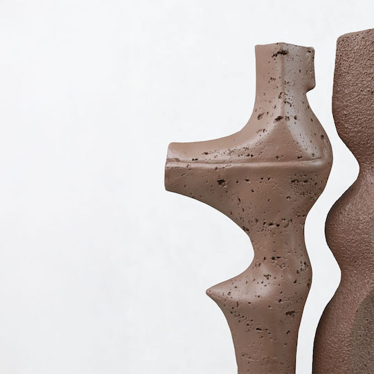 Inthebox Duet I Διακοσμητικο 16x9x31.5cm Resin Καφε 034628