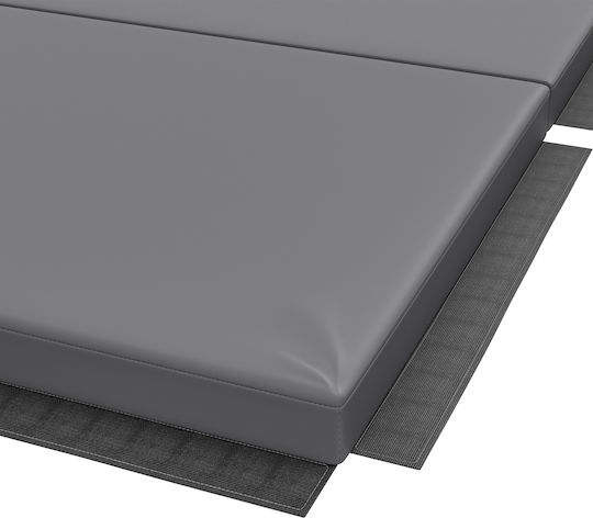 HomCom Exercise Mat Gray (180x80x5cm)