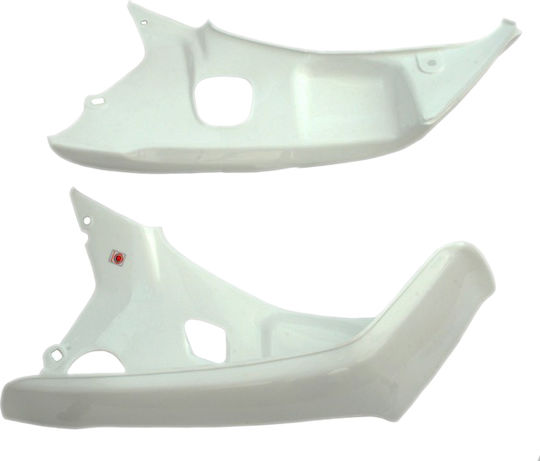 Strong Motorcycle Side Fairings Set White 1pcs