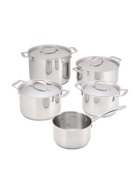 Horwood Essentials Set De Oale Din Oțel Inoxidabil 5 Vase