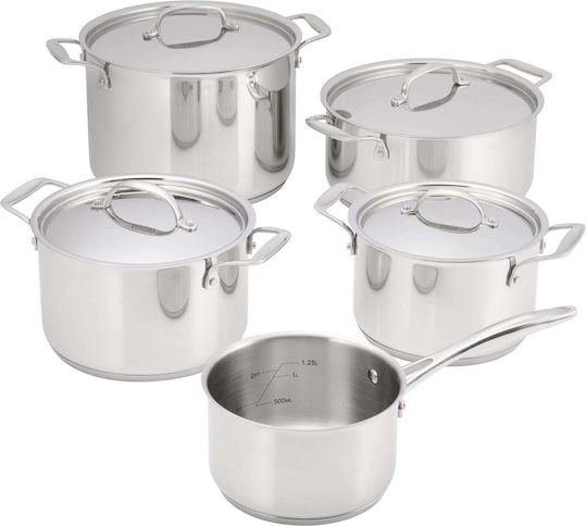 Horwood Essentials Set De Oale Din Oțel Inoxidabil 5 Vase