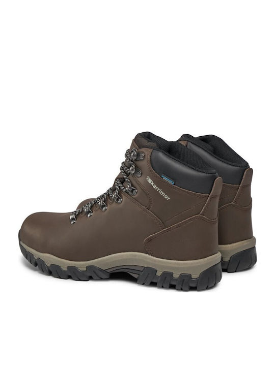 Karrimor Mendip 3 Ch Ανδρικά Ορειβατικά Μποτάκια Αδιάβροχα Καφέ