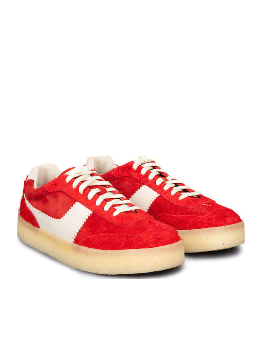 Clarks Tor 80 Sneakers Κόκκινο