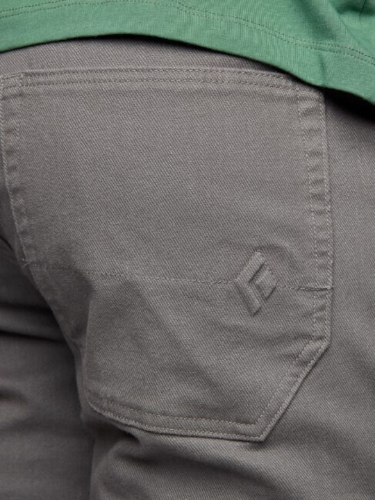 Black Diamond Stretch Men's Climbing Long Trousers Gray