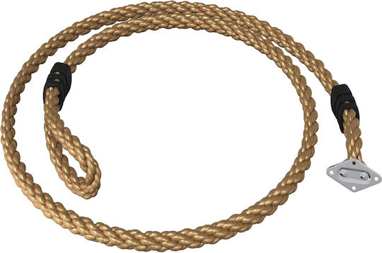 vidaXL 865014 Dynamic Climbing Rope with Length 3.05m Brown