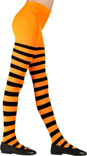 Child's Socks/Tights for Carnival in Orange color 1pcs