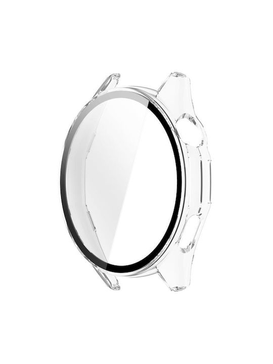 Пластмасов Калъф със Стъкло в Прозрачен цвят за Huawei Watch GT 6 46мм