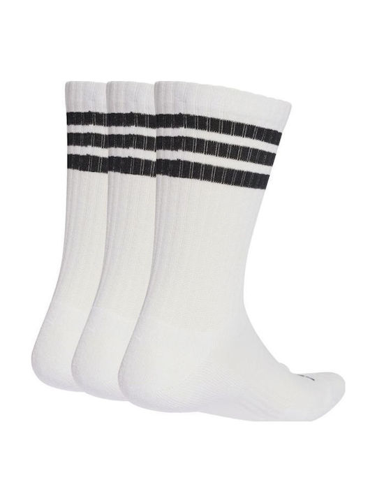 adidas 3-stripes Cushioned Бели 3 чифта