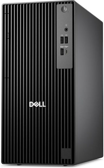 Dell Pro Tower QCT1250 Настолен Компютър (i7-14700/16GB DDR5/512GB SSD/Linux) с Клавиатура (Английски САЩ)