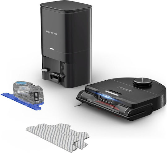 Rowenta X-Plorer Serie 220+ Aspirator Robot cu Cartografiere Laser și Putere de Aspirație 5600Pa Neagră