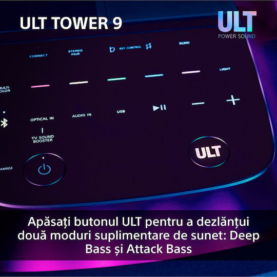 Sony ULT Tower 9DC Schwarz Lautsprecher