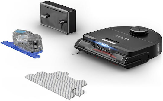 Rowenta X-Plorer Serie 220 Aspirator Robot cu Cartografiere Laser și Putere de Aspirație 5600Pa Neagră