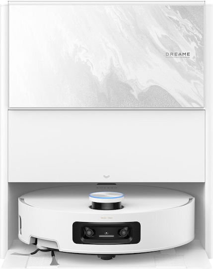 Aqua10 Ultra Track Robot Vacuum Cleaner with Laser Mapping and 25000Pa Suction Power White