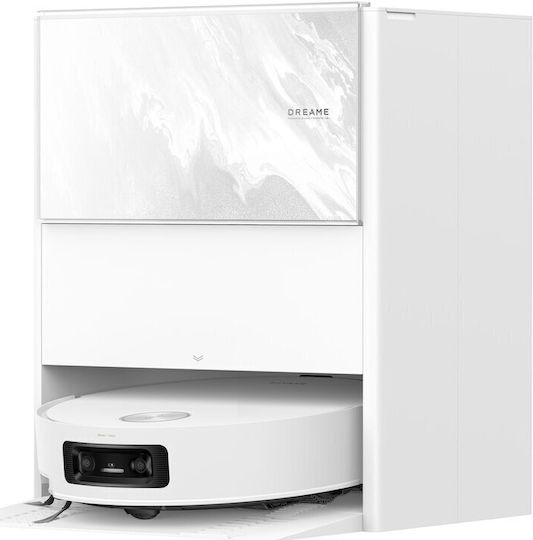 Aqua10 Ultra Track Robot Vacuum Cleaner with Laser Mapping and 25000Pa Suction Power White